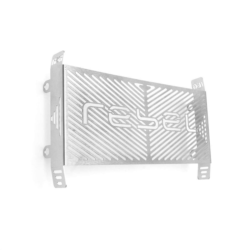 Load image into Gallery viewer, R&amp;G Racing Black Branded Radiator Guard For 2017-2024 Honda Rebel 500 CMX500S
