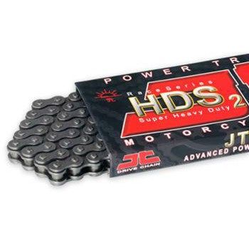 Load image into Gallery viewer, JT Sprockets HDS Super Heavy Duty Black Steel Spring/Clip Link Chain 520-118
