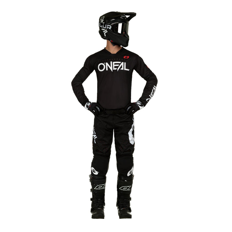 Load image into Gallery viewer, Motocross Jersey 242 O&#39;Neal Hardwear Elite Classic Black Motocross Jersey
