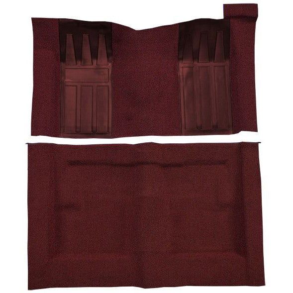 ACC Replacement Carpet Kit For 1969-1971 Ford Torino GT 2DR Hardtop Auto with 2 Maroon Inserts - CHOOSE COLOR