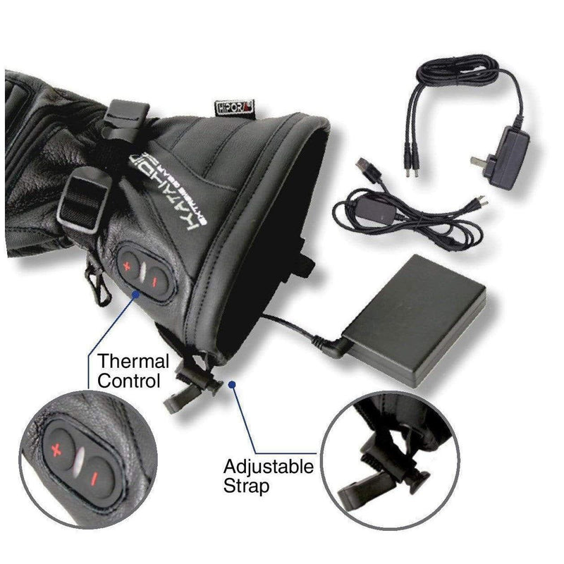 Load image into Gallery viewer, Katahdin Gear Heated Gloves Waterproof Genuine Leather (Choose Size)
