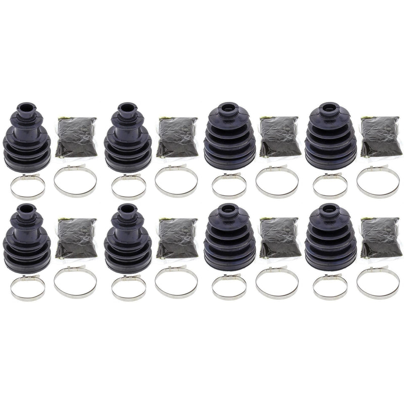 Load image into Gallery viewer, Complete Front &amp; Rear Inner &amp; Outer CV Boot Repair Kit RZR 570 EFI 12-15
