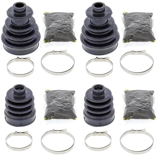 Complete Front Inner & Outer CV Boot Repair Kit for Polaris ATV 500 Pro 2002