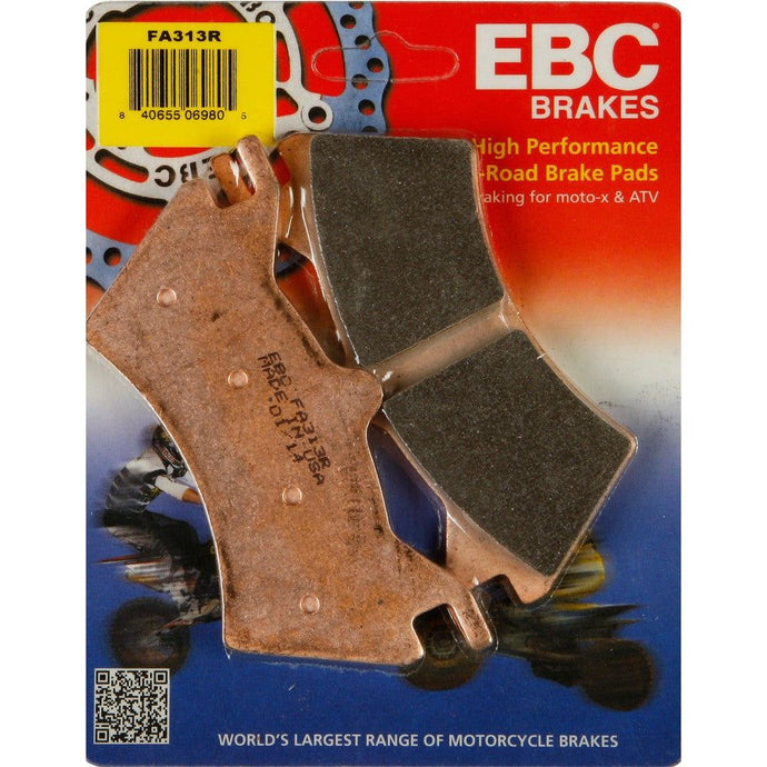 EBC 1 Pair Sintered R Series Heavy-Duty Brake Pads MPN FA313R