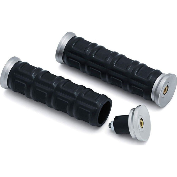 Kuryakyn Dillinger Grips for Street Nickel 7/8