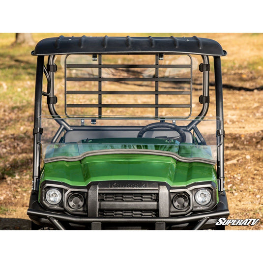 SuperATV Kawasaki Mule SX Half Windshield HWS-K-MULE-SX-75