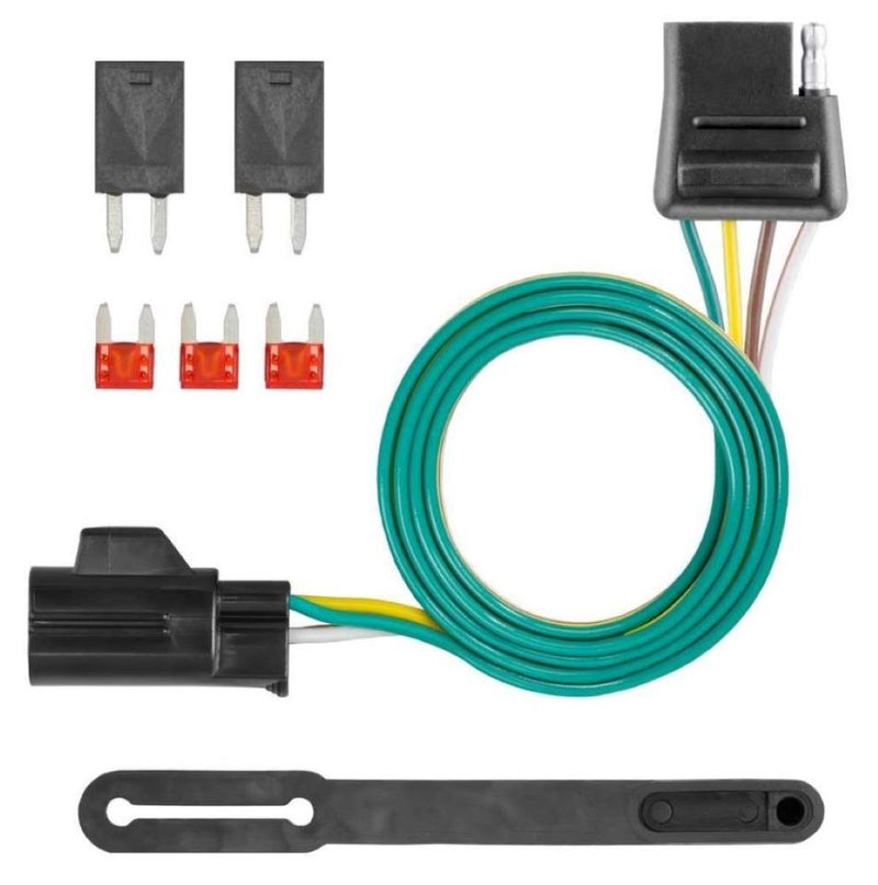 Load image into Gallery viewer, T-Connector Custom 4-Flat fits 2007-2009 Chevy Equinox, 2007-08 Suzuki XL-7, 2007-09 pontiac Torrent, OEM Tow Package Required on all Models
