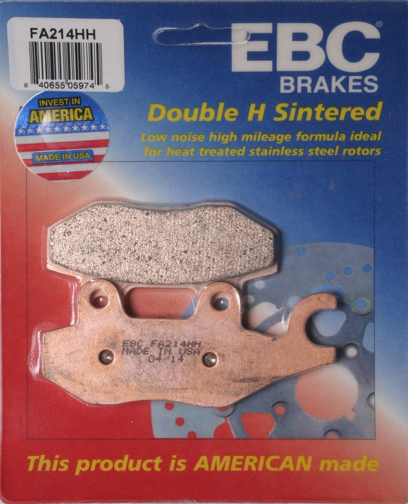 Load image into Gallery viewer, EBC 1 Pair Sintered HH Race Formula Brake Pads MPN FA214HH
