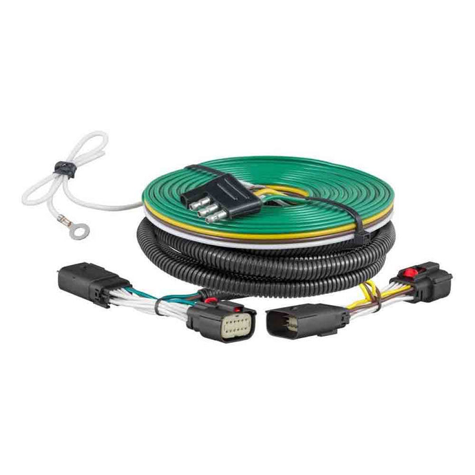 Curt Custom Towed-Vehicle RV Wiring Harness fits Select Ram 1500, New Body Style (No Classic)