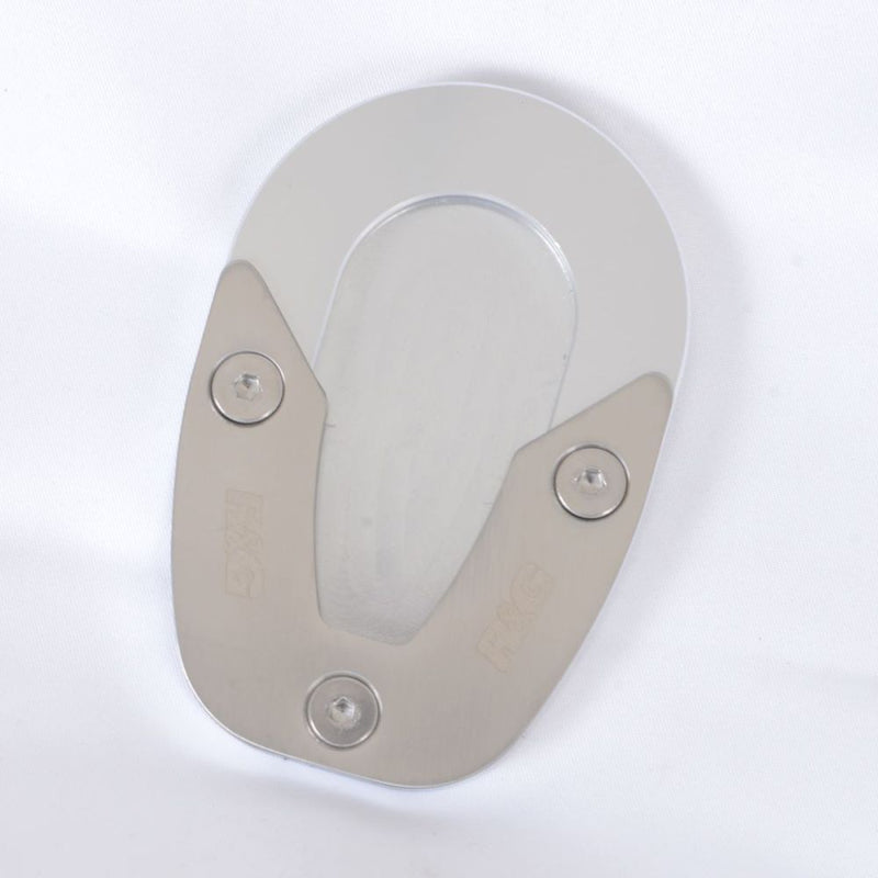 Load image into Gallery viewer, R&amp;G Racing Silver Kickstand Shoe For 2022-2024 Husqvarna Norden 901
