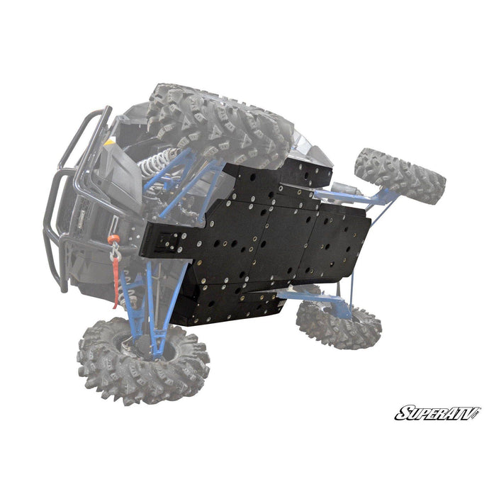 SuperATV Polaris RZR XP Turbo Full Skid Plate FSP-P-RZRXPT-001