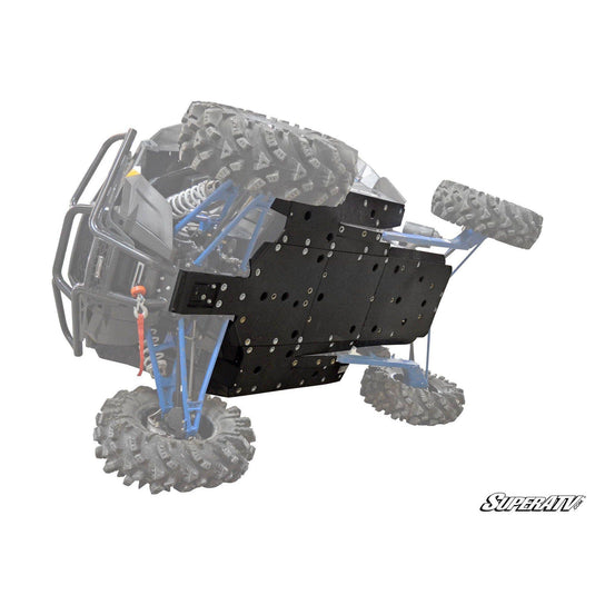 SuperATV Polaris RZR XP Turbo Full Skid Plate FSP-P-RZRXPT-001