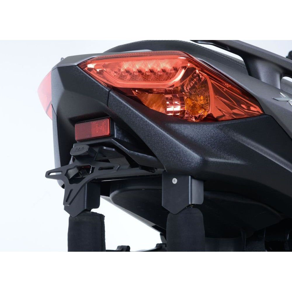 R&G Racing Black Tail Tidy License Plate Holder For 2018-2022 Yamaha XMAX CZD300