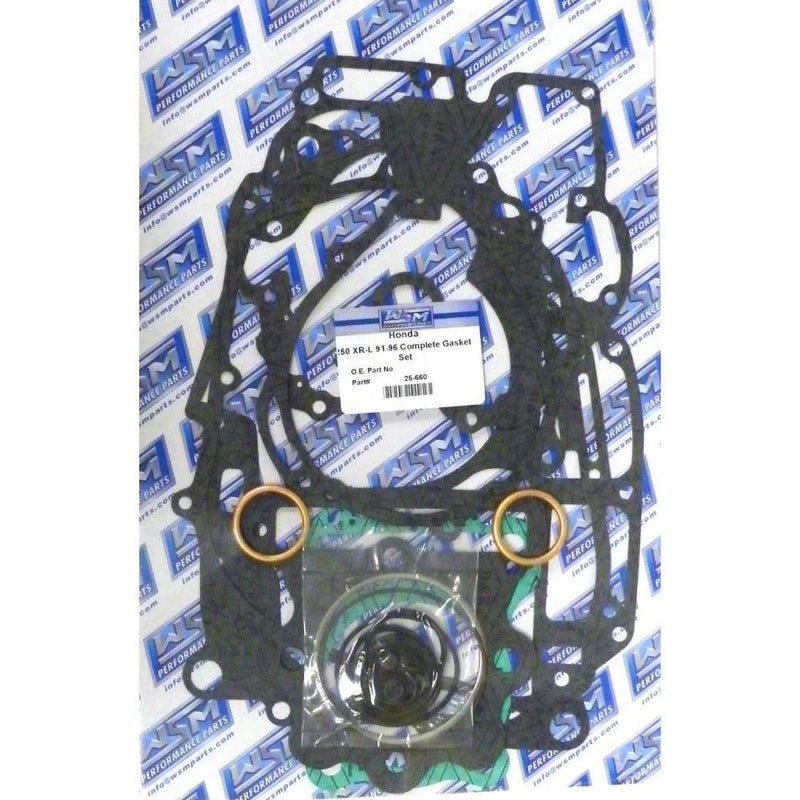 Load image into Gallery viewer, WSM Complete Gasket Kit For Honda 250 XR 85-96 25-660
