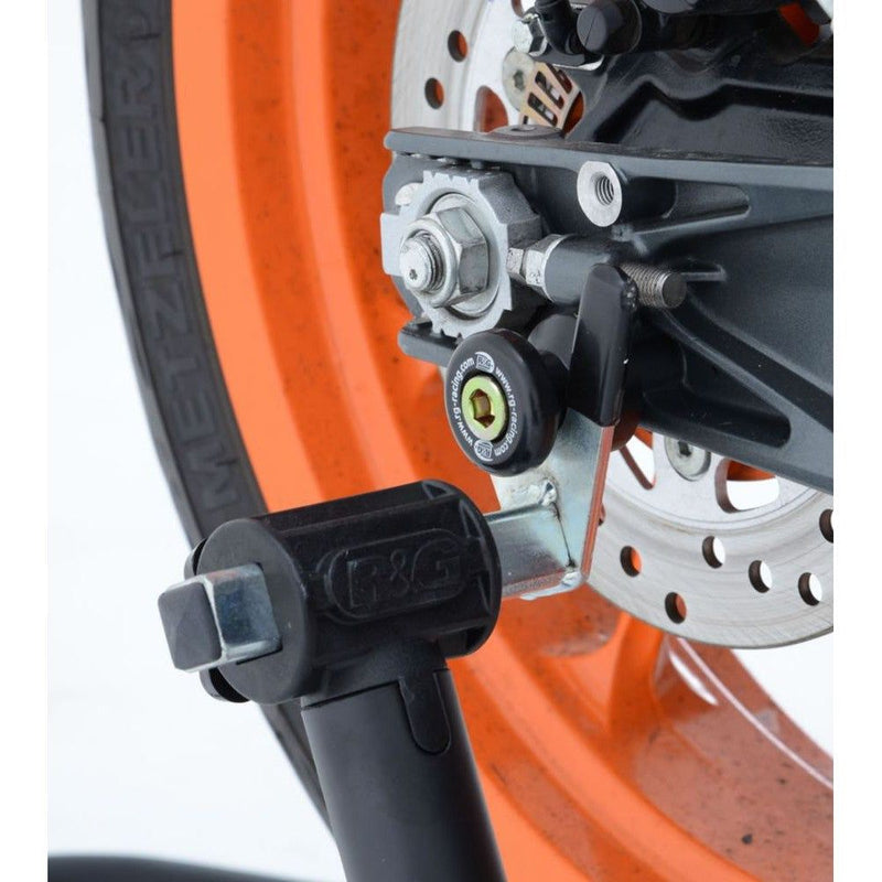 Load image into Gallery viewer, R&amp;G Racing Black Cotton Reels For 1998-1999 Kawasaki Ninja ZX6R ZX600F CR0004BK
