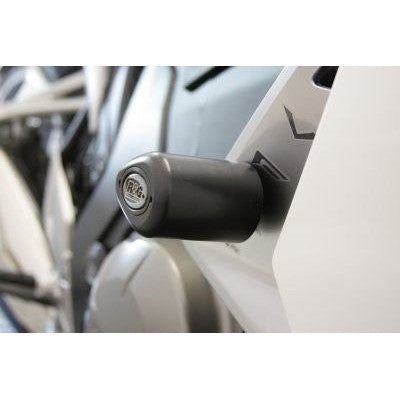 Load image into Gallery viewer, R&amp;G Racing Black Aero Style Crash Protectors For 2010-2016 Honda VFR1200F ABS
