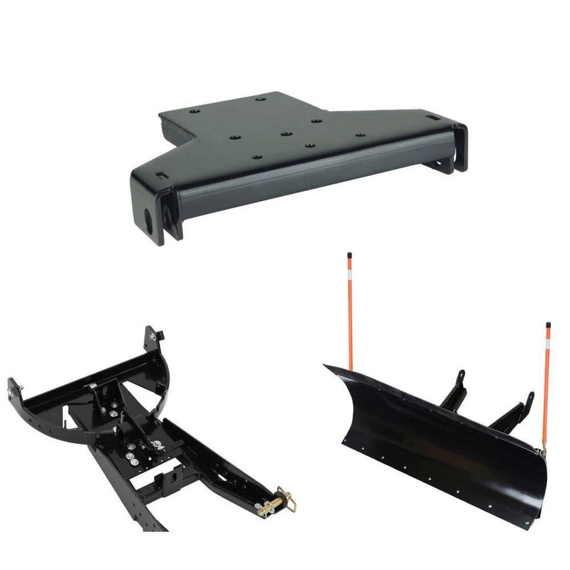 Load image into Gallery viewer, Denali Black UTV Snow Plow Kit For Polaris Ranger Crew 570 4x4 Full Size 2010-2014
