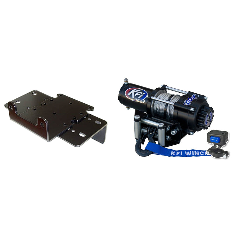 Load image into Gallery viewer, KFI Winch Kit For Kubota RTV900 / RTV1140 (w/1.25&quot; Front Reciever) 2004-2008
