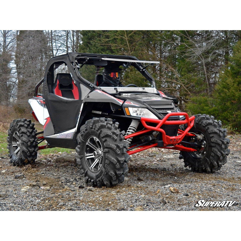 Load image into Gallery viewer, SuperATV Arctic Cat Wildcat Scratch Resistant Flip Windshield FWS-AC-WC-70
