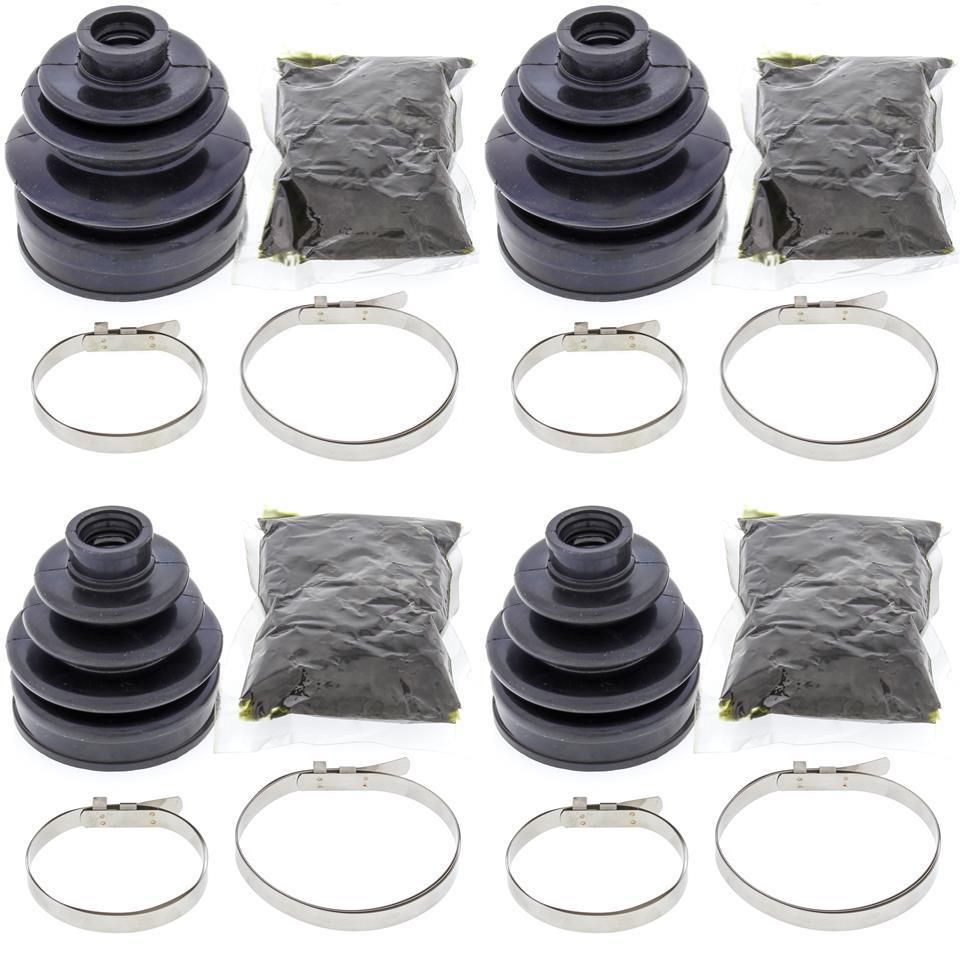Complete Front Inner & Outer CV Boot Repair Kit for Honda TRX500FA 2005-2007