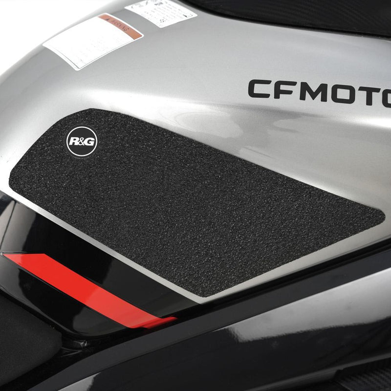 Load image into Gallery viewer, R&amp;G Racing Black Tank Traction Grips For 2023-2024 CF-Moto 450SR
