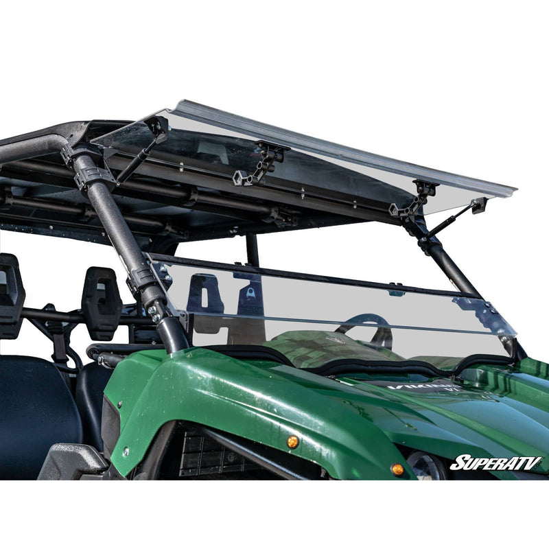 Load image into Gallery viewer, SuperATV Yamaha Viking Scratch Resistant Flip Windshield FWS-Y-VIK-001-70

