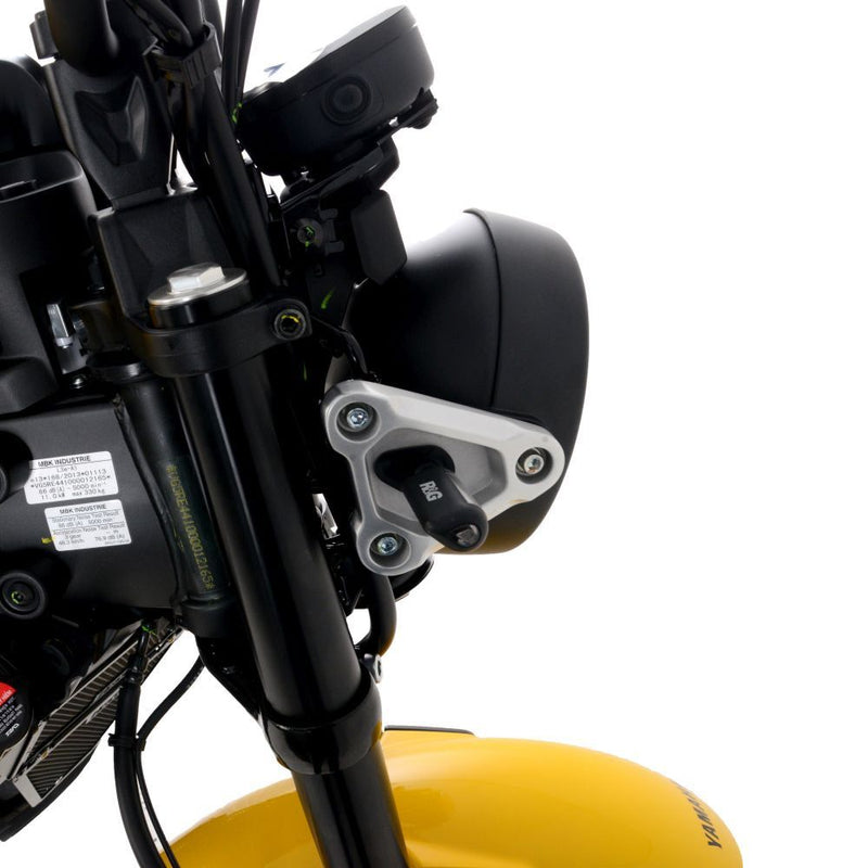 Load image into Gallery viewer, R&amp;G Racing Black Indicator Adapter Kit For 2019-2024 Yamaha MT-125
