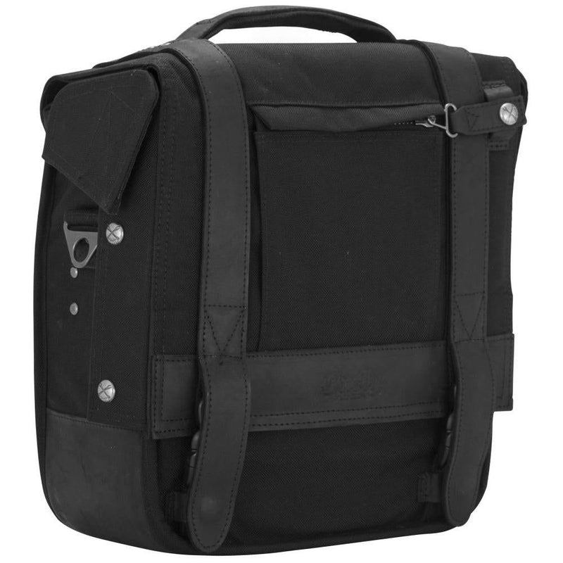 Load image into Gallery viewer, Burly Brand Voyager Saddlebag Black - B15-1000B
