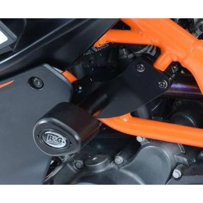 R&G Racing Black Aero Style Crash Protectors CP0377BL