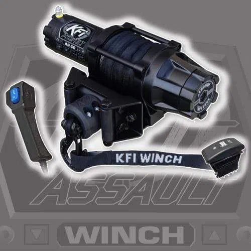 KFI 5000 lb Assault Winch And Optional Mount