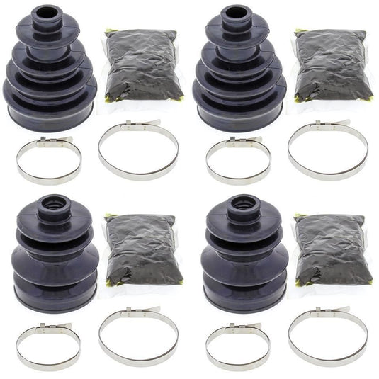 Complete Rear Inner & Outer CV Boot Repair Kit for Polaris RZR 800 2008-2010