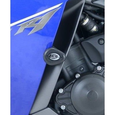 Load image into Gallery viewer, R&amp;G Racing Black Aero Style Crash Protection Bobbins For 2013-2014 Yamaha YZF R1

