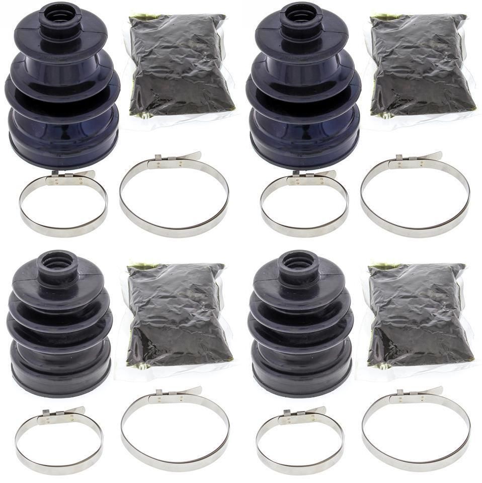 Complete Front Inner & Outer CV Boot Repair Kit for Suzuki LT-A500X 2009-2010