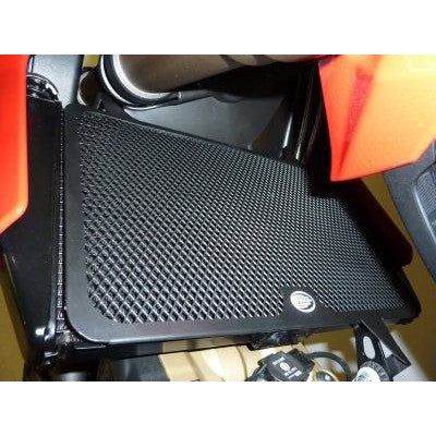 Load image into Gallery viewer, R&amp;G Racing Black Aluminum Radiator Guard For 2010-2014 Ducati Multistrada 1200

