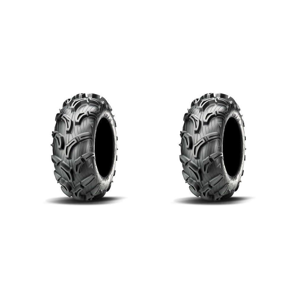 Pair of Maxxis Zilla Bias (6 Ply) UTV Tires 25x11-10 (2)