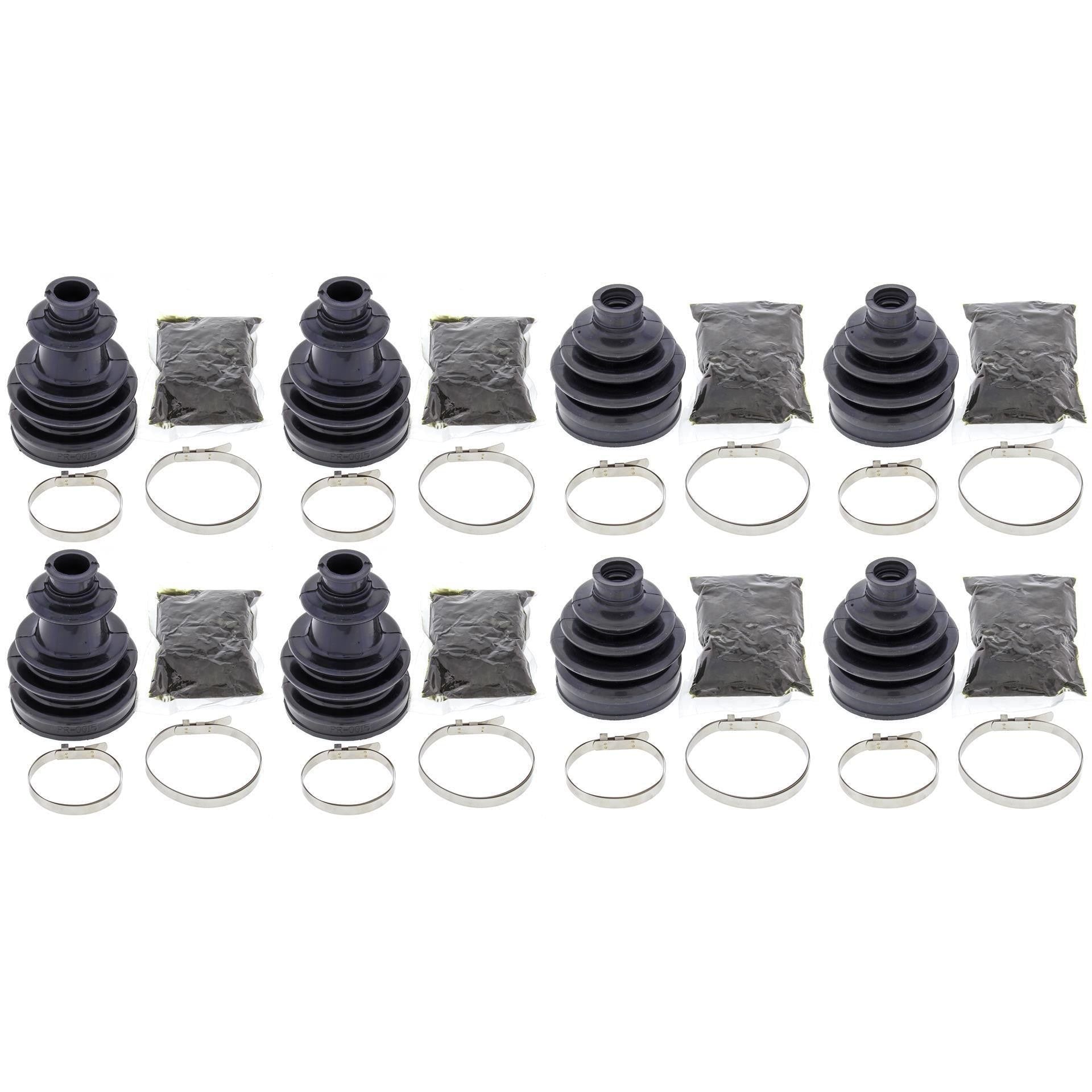 Complete Front & Rear Inner & Outer CV Boot Repair Kit CF-Moto CF500 2007-2014