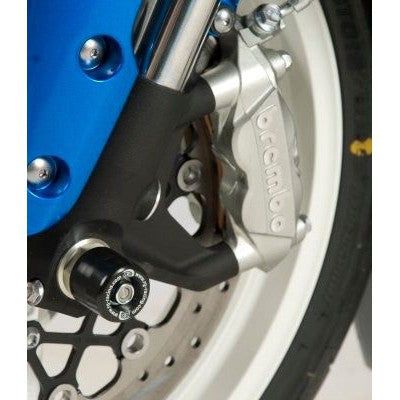 Load image into Gallery viewer, R&amp;G Racing Black Fork Protectors For 2011-2018 Suzuki GSXR600
