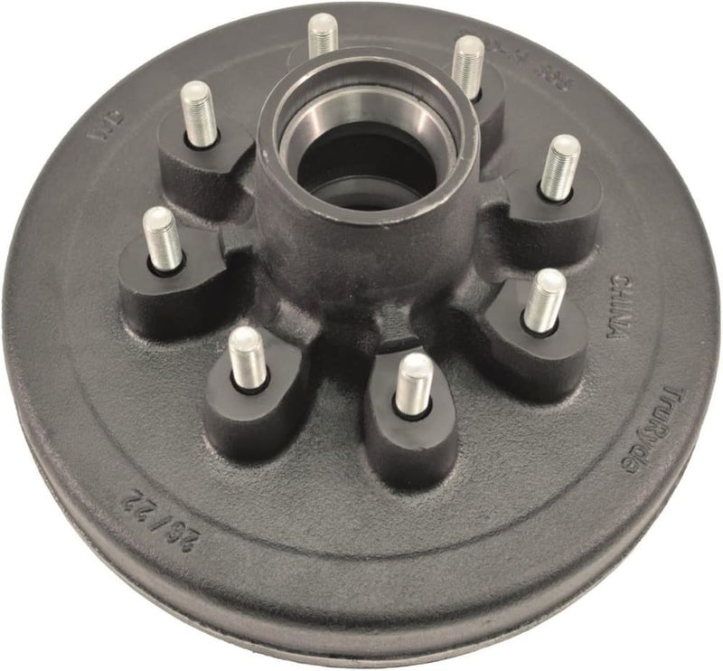 Load image into Gallery viewer, 8-Bolt on 6-1/2 Inch Bolt Circle - 12 Inch Hub/Drum With Electric Brake Assembly - Passenger Side
