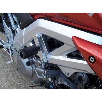 R&G Racing Black Classic Style Crash Protectors For 2003-2005 Suzuki SV1000 Bikini
