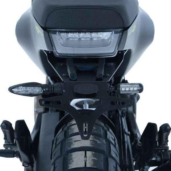 Load image into Gallery viewer, R&amp;G Racing Black Tail Tidy License Plate Holder For 2018-2019 Husqvarna SVARTPILEN 401
