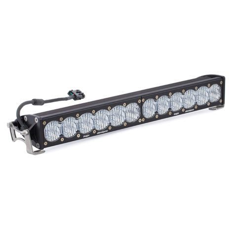 Baja Designs LED Light Bar 20 inch OnX6 Series Wide Cornering Pattern Clear Lens Universal 452004