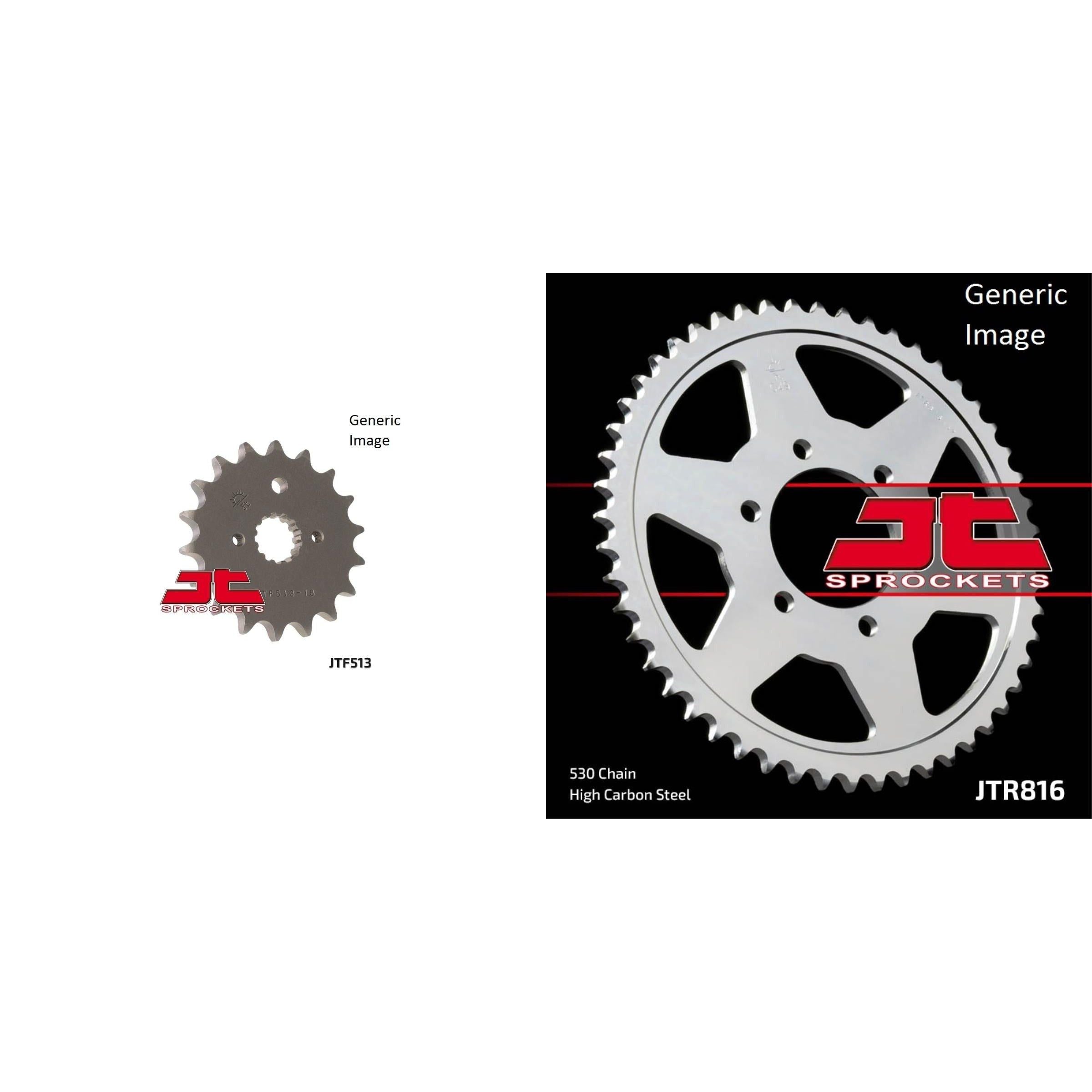 Front & Rear Sprocket Kit fits Street SUZUKI GS1100ES 1983