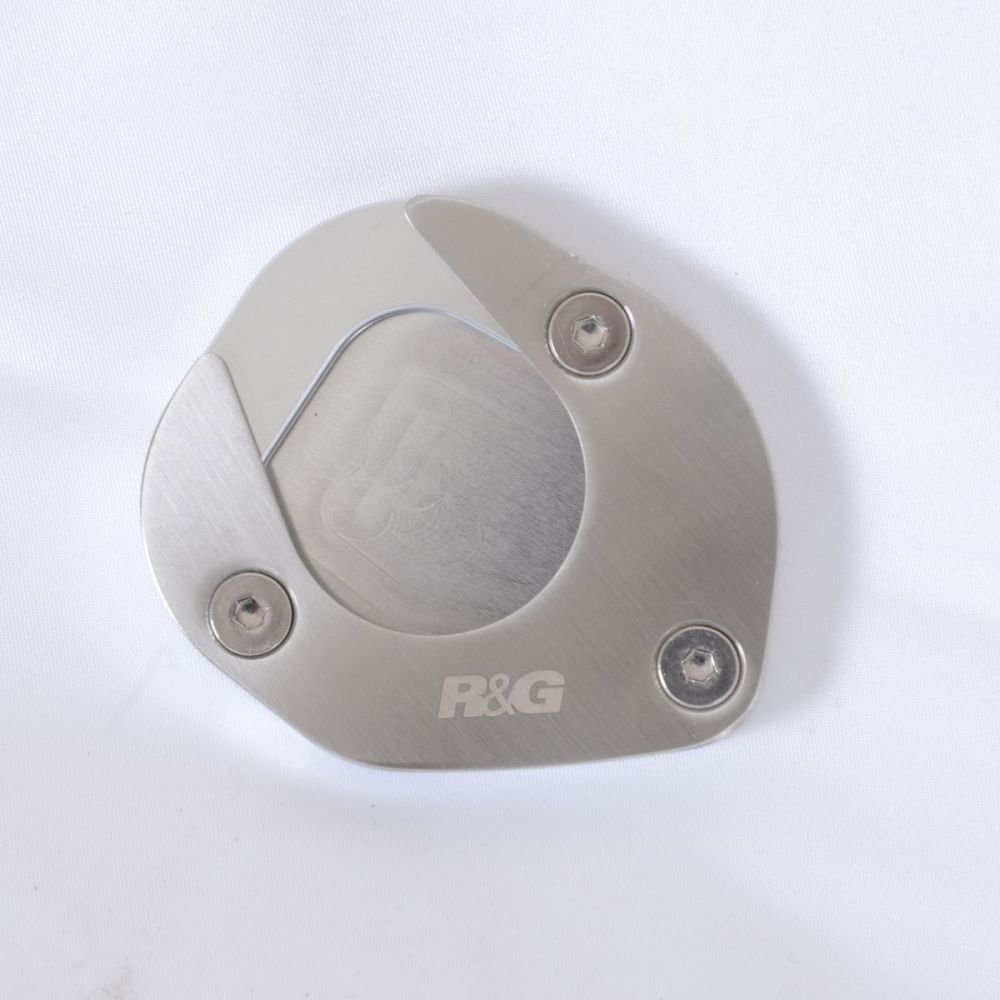 R&G Racing Silver Kickstand Shoe For 2017-2024 BMW G310GS PKS0110SI