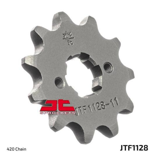 JT Sprockets Front Steel Sprocket 11 Tooth 11T 420 Chain For Aprilia 50 SX E4 2T LC 2018-2020 JTF1128.11