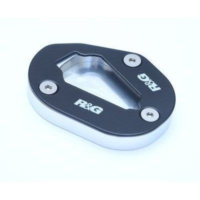 Load image into Gallery viewer, R&amp;G Racing Silver Kickstand Shoe For 2013-2014 Yamaha YZF R1 PKS0058SI
