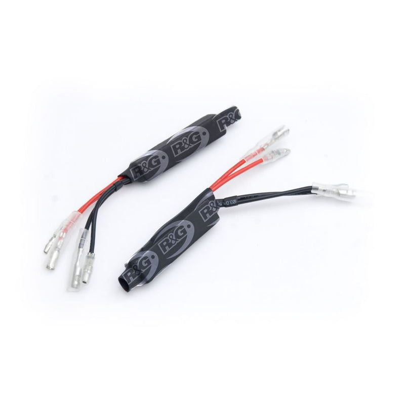 Load image into Gallery viewer, R&amp;G Racing Green Micro LED Indicators - Resistors For 2011-2012 Aprilia Dorsoduro 1200
