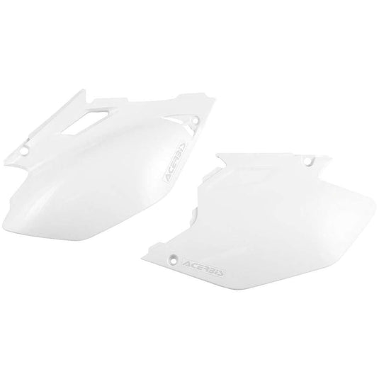 Acerbis White Side Number Plate for Yamaha - 2043490002