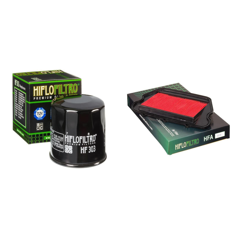 Load image into Gallery viewer, Oil and Air Filter Kit for HONDA CBR1100 XX-V,W BlackBird SC35 97-98
