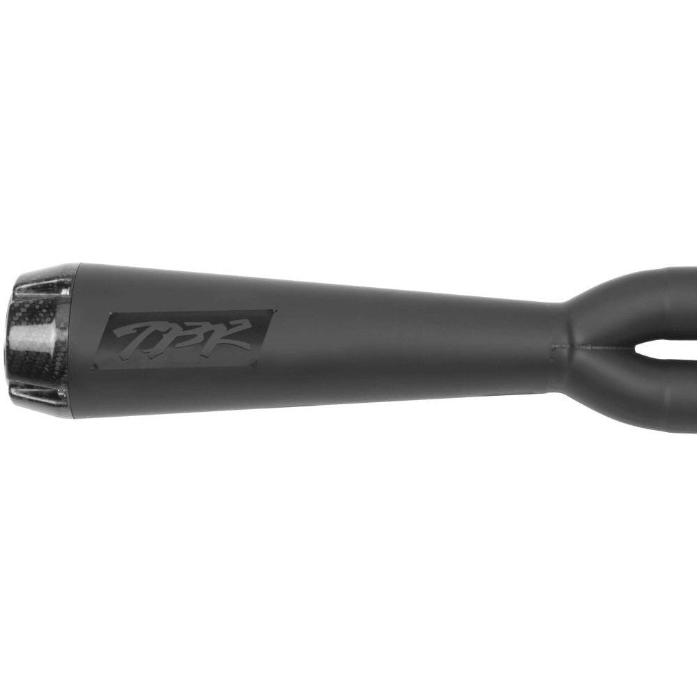 Two Brothers Racing 2-Into-1 Comp-S Exhaust Black with Carbon Fiber Tip