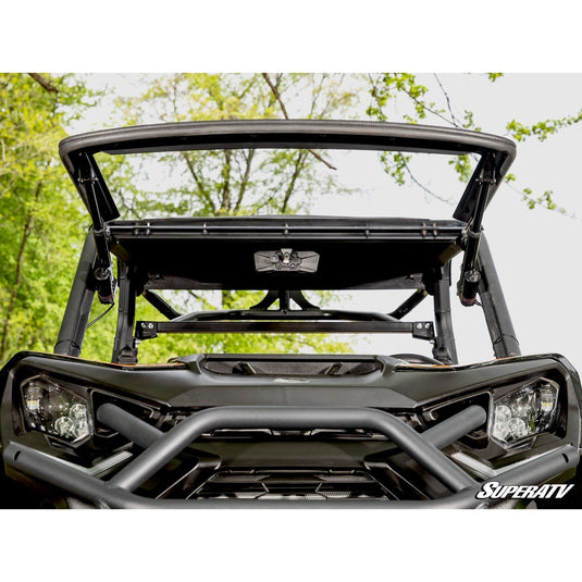 SuperATV Can-Am Commander MaxDrive Power Flip Windshield PFWS-CA-COM-70